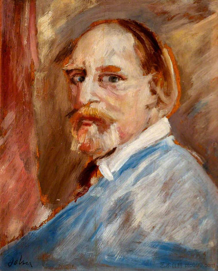 自画像 Self Portrait (1940)，奥古斯都·约翰