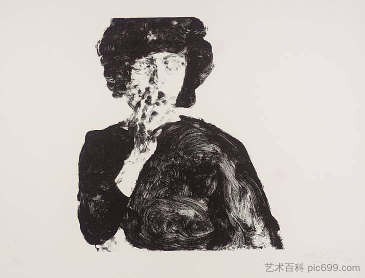 安妮用手放在嘴上 Anne with Hand on Mouth (1970)，阿维格多·阿里哈