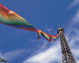 300米彩虹埃菲尔铁塔项目，巴黎 300 meter Rainbow Eiffel Tower Project, Paris (1987)，哎呀��