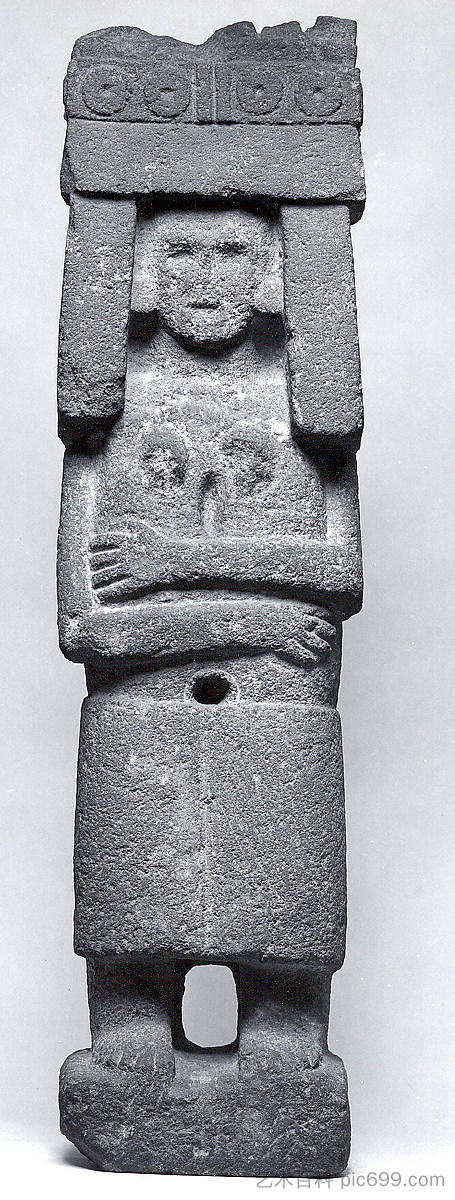 女神 Female Deity,阿兹特克艺术