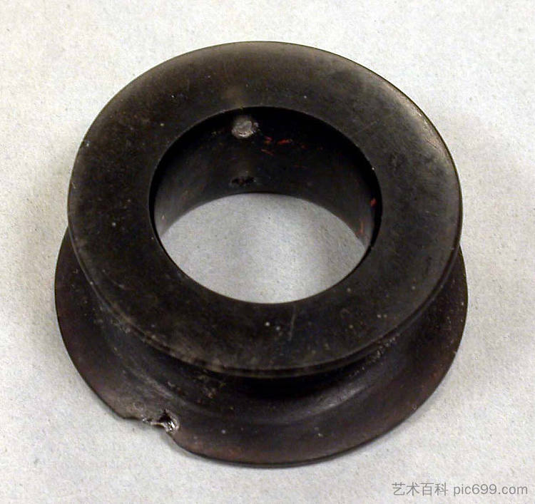 耳轴 Ear Spool (c.1450 - c.1521)，阿兹特克艺术