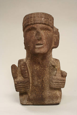 玉米神（Chicomecoatl） Maize Deity (Chicomecoatl)，阿兹特克艺术