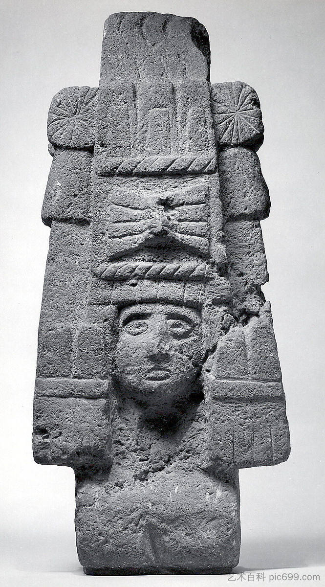 玉米神(Chicomecoatl) Maize Deity (Chicomecoatl),阿兹特克艺术