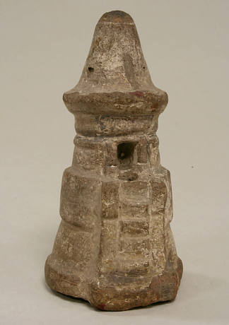 寺庙模型 Temple Model (c.1400 – c.1521)，阿兹特克艺术