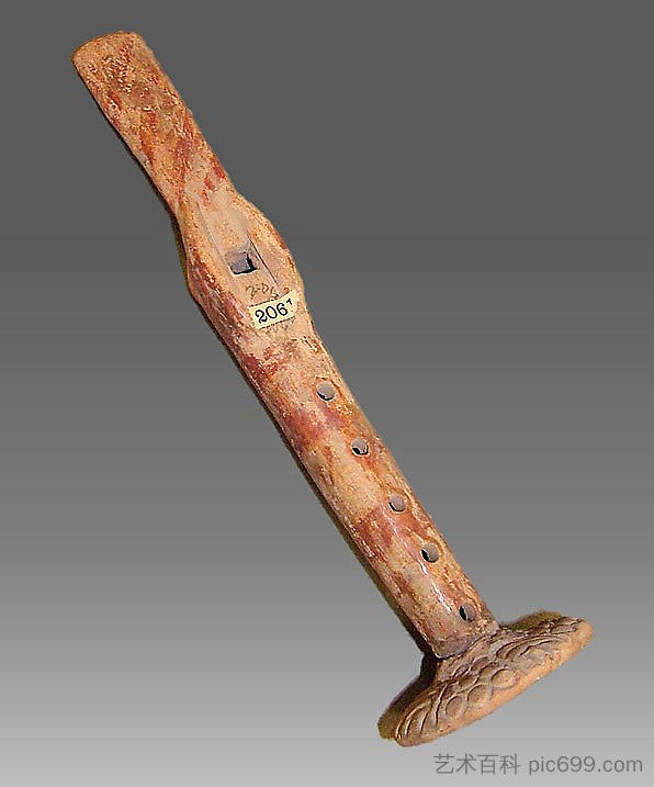 Uilacapitztli（陶笛） Uilacapitztli (Pottery Flute)，阿兹特克艺术