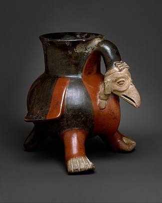 秃鹫船 Vulture Vessel (c.1300 – c.1521)，阿兹特克艺术