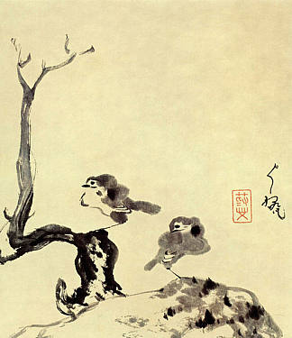 两只鸟 Two Birds (1705)，八达山人