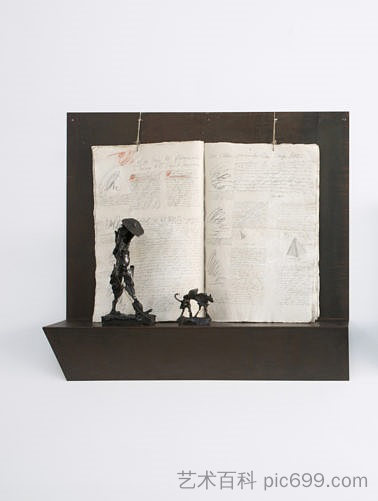 诗人遛狗 Poet Walking His Dog (1994),芭芭拉·蔡斯-里布德