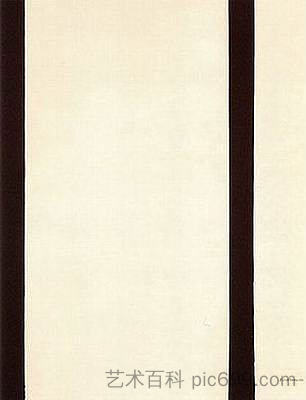 十字架站 - 第八站 The Station of the Cross - Eighth Station (1964)，巴尼特·纽曼