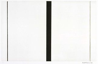 无题蚀刻 #1 Untitled Etching #1 (1969; United States                     )，巴尼特·纽曼