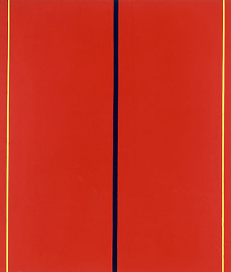 谁怕红黄蓝二 Who’s Afraid of Red,  Yellow and Blue II (1969 – 1970; United States                     )，巴尼特·纽曼