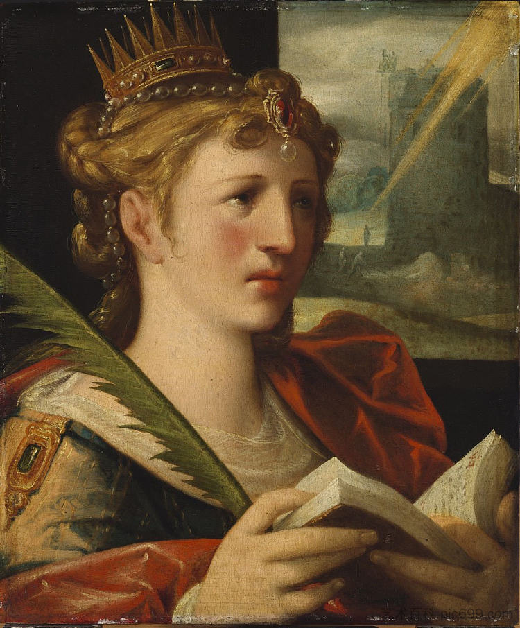 圣芭芭拉 Saint Barbara (1611),巴塞洛缪斯·斯普兰格