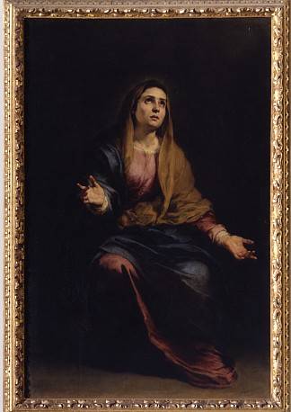 痛苦 Dolorosa (1665)，巴托洛梅·埃斯特万·穆立罗