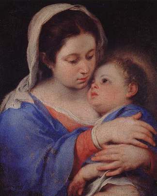 处女与圣婴 Virgin and Child，巴托洛梅·埃斯特万·穆立罗