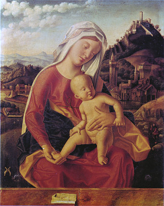麦当娜和孩子 Madonna Con Il Bambino (1505)，巴托罗密欧·维内托