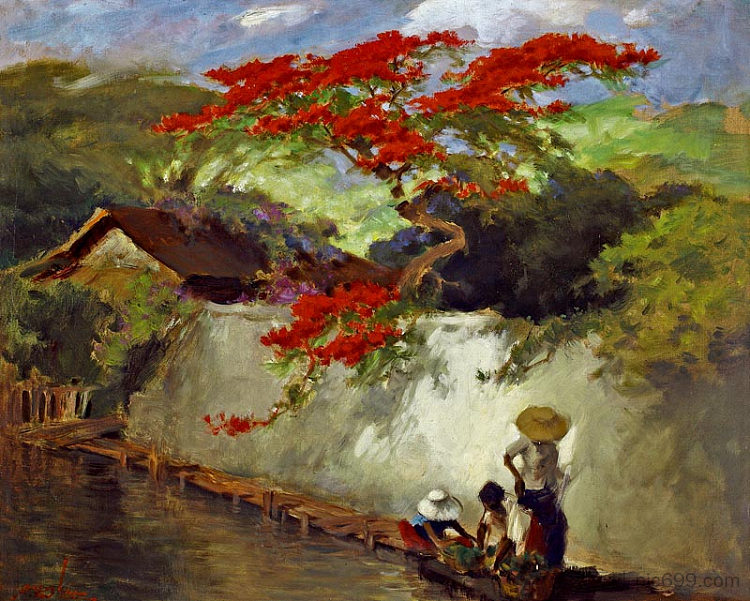 村里华丽 Flamboyant in the Village，巴苏基阿卜杜拉