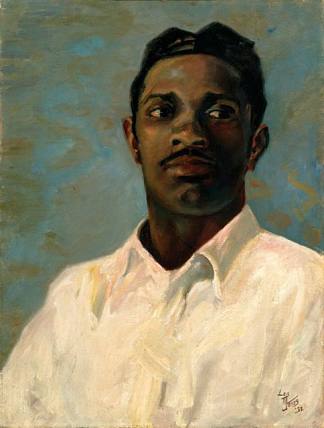 哈德逊肖像 Portrait of Hudson (1932)，博福德·德莱尼