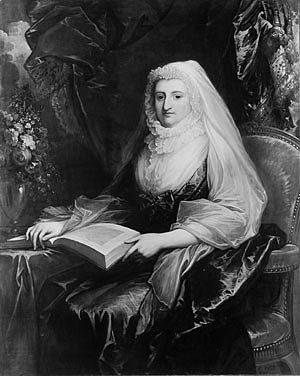彼得·贝克福德夫人 Mrs. Peter Beckford (1797)，本杰明·韦斯特