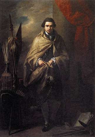 约瑟夫·班克斯爵士 Sir Joseph Banks (1773)，本杰明·韦斯特