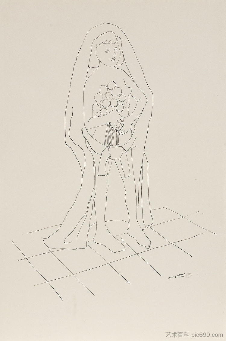 新娘（研究符号） Bride (Study for Symbols) (1970)，班尼安德鲁斯