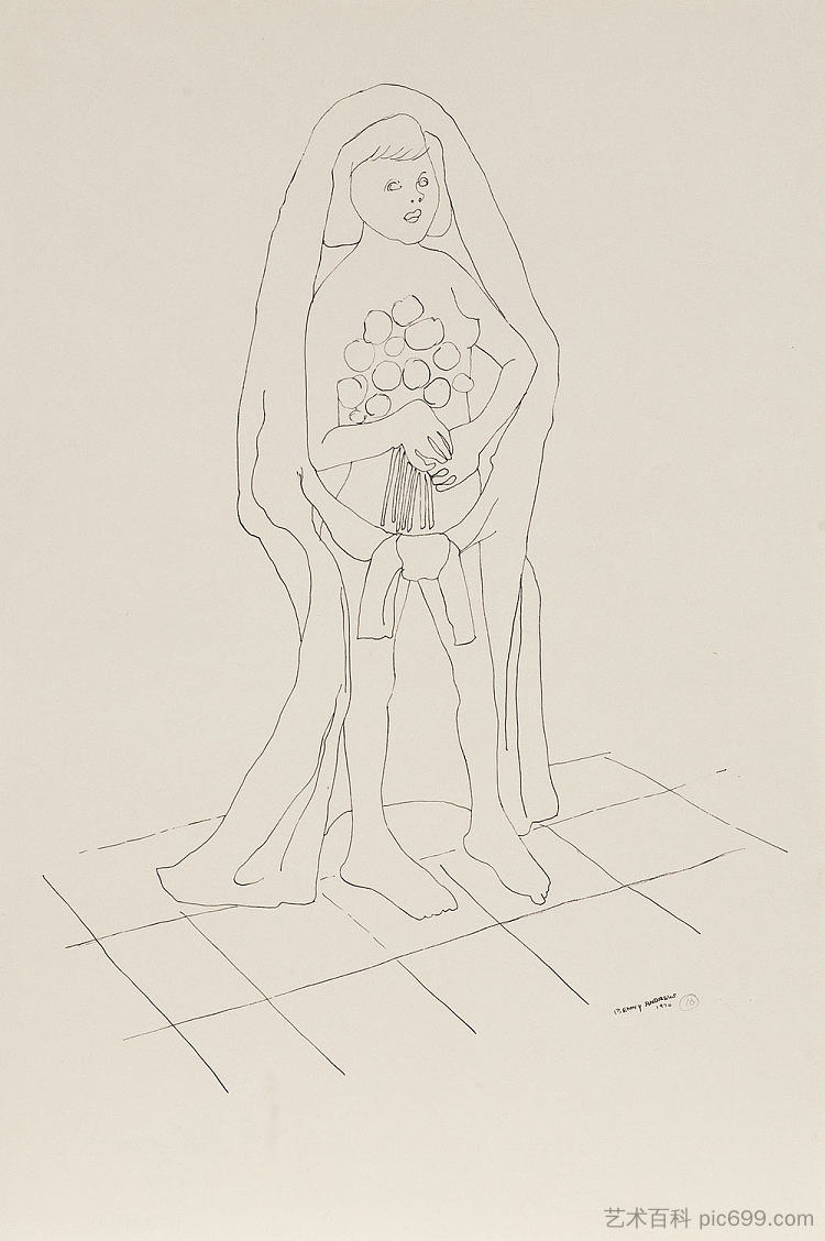 新娘（研究符号） Bride (Study for Symbols) (1970)，班尼安德鲁斯