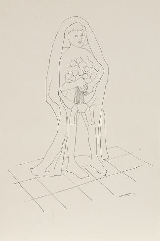 新娘（研究符号） Bride (Study for Symbols) (1970)，班尼安德鲁斯