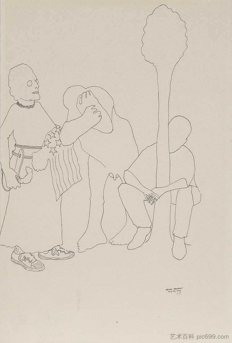 三重奏（符号研究） Trio (Study for Symbols) (1970)，班尼安德鲁斯