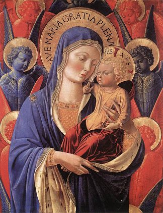 麦当娜和孩子 Madonna and Child (1460 – 1485)，贝诺佐·哥佐利