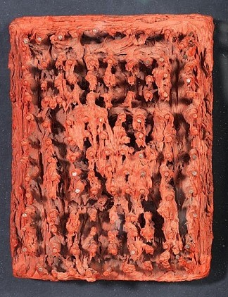 桌钉 61 – 奥伯廷的红色 Tableau clou 61 – Aubertin’s red (1961)，伯纳德·奥贝尔廷