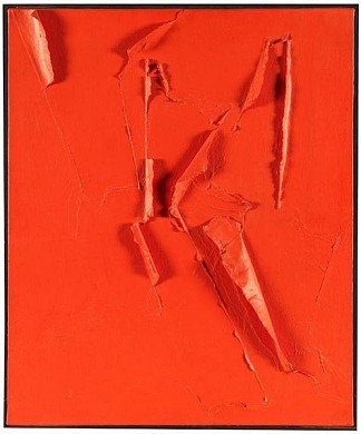 火焰红色帆布 Toile rouge flamme (1973)，伯纳德·奥贝尔廷