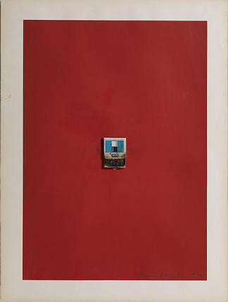 无题（火柴盒） Untitled (Matchbox) (1974)，伯纳德·奥贝尔廷