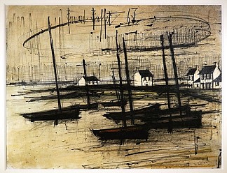 渔船 Bateaux de pêche (1963)，贝尔纳·布菲