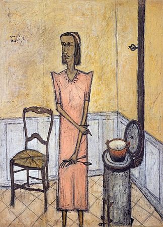 炉子上的女人 Femme au poêle (1947)，贝尔纳·布菲