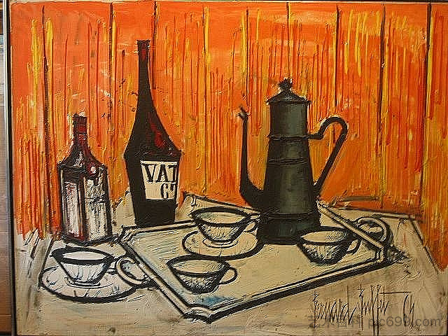 静物画 Still Life (1964)，贝尔纳·布菲