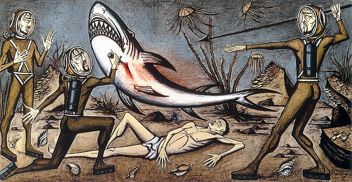 海底两万里:与鲨鱼的战斗 Vingt mille lieues sous les mers: Le combat avec le requin (1989),贝尔纳·布菲