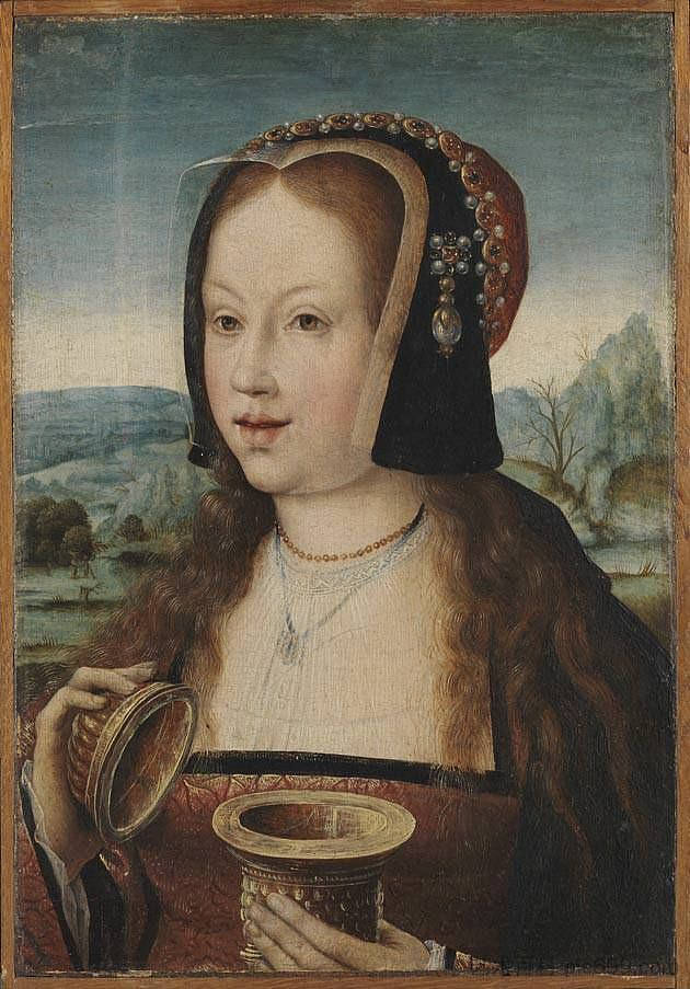 抹大拉的圣玛丽（奥地利的玛格丽特） Hl. Maria Magdalena (Margarethe Von Österreich)，伯纳德·范·奥利
