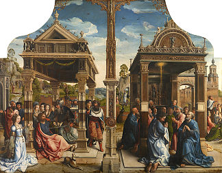 托马斯和马蒂亚斯祭坛 Thomas Und Matthias Altar (c.1520)，伯纳德·范·奥利