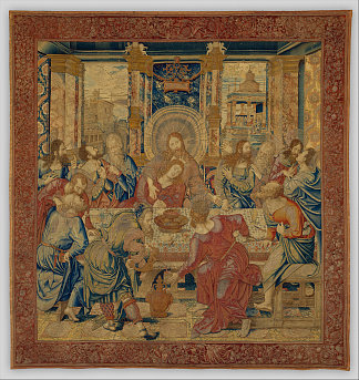 最后的晚餐 The Last Supper (c.1528)，伯纳德·范·奥利