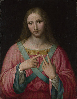 基督 Christ (c.1530; Italy                     )，贝纳迪诺·卢伊尼