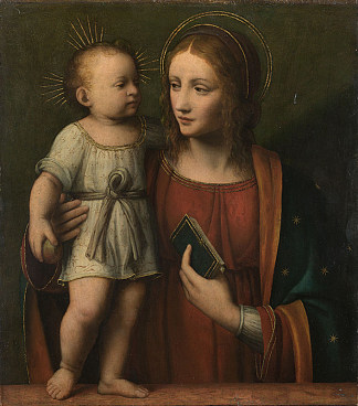 圣母与圣子 The Virgin and Child，贝纳迪诺·卢伊尼