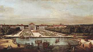 宁芬堡宫 Schloss Nymphenburg (1761)，贝尔纳多·贝洛托