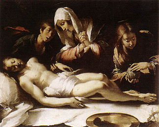 为死去的基督哀悼 Lamentation over the Dead Christ (1615 – 1617)，别·斯特劳兹