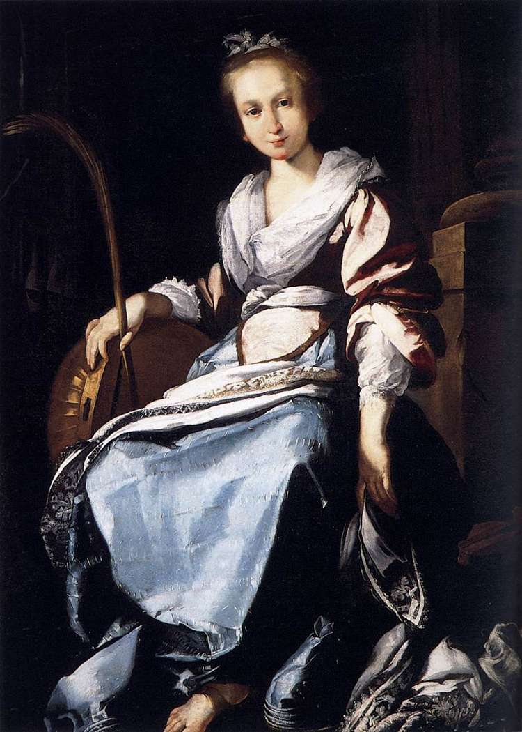 圣塞西莉亚 St. Cecilia (1623 - 1625)，别·斯特劳兹