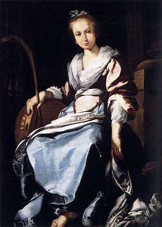 圣塞西莉亚 St. Cecilia (1623 – 1625)，别·斯特劳兹