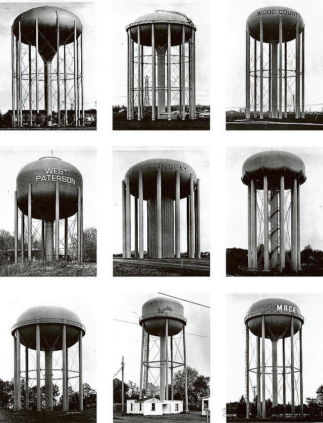 美国水塔 Water Towers USA (1988)，伯恩德和希拉·贝歇尔