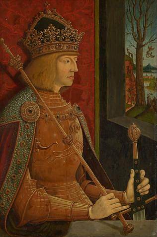 马克西米利安一世 （1459–1519） Maximilian I (1459-1519) (1500)，伯尔尼哈德·斯特格尔