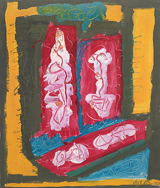 无题 Untitled (1953)，贝蒂·帕森斯