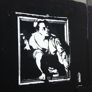 市场上的模板和富兰克林，旧金山 Stencil on Market and Franklin, San Francisco，吹老鼠