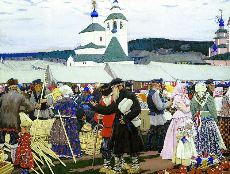 在展会上 At The Fair (1906)，鲍里斯·克斯托依列夫