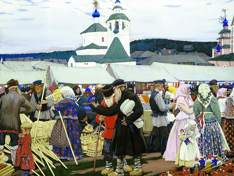 在展会上 At The Fair (1906)，鲍里斯·克斯托依列夫